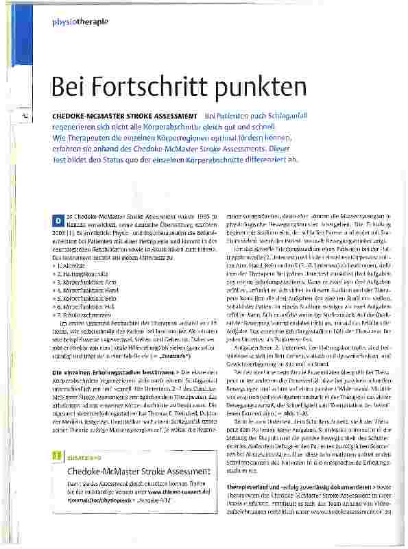 Vorschauseite 1: Bei Fortschritt punkten