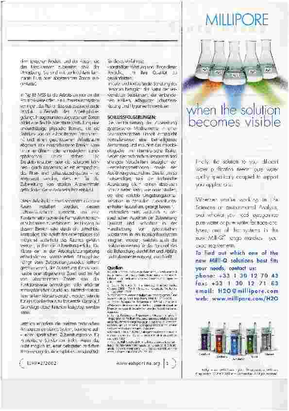 Vorschauseite 2: Sterile Zubereitung von zytotoxischen Arzneimitteln in Krankenhausapotheken