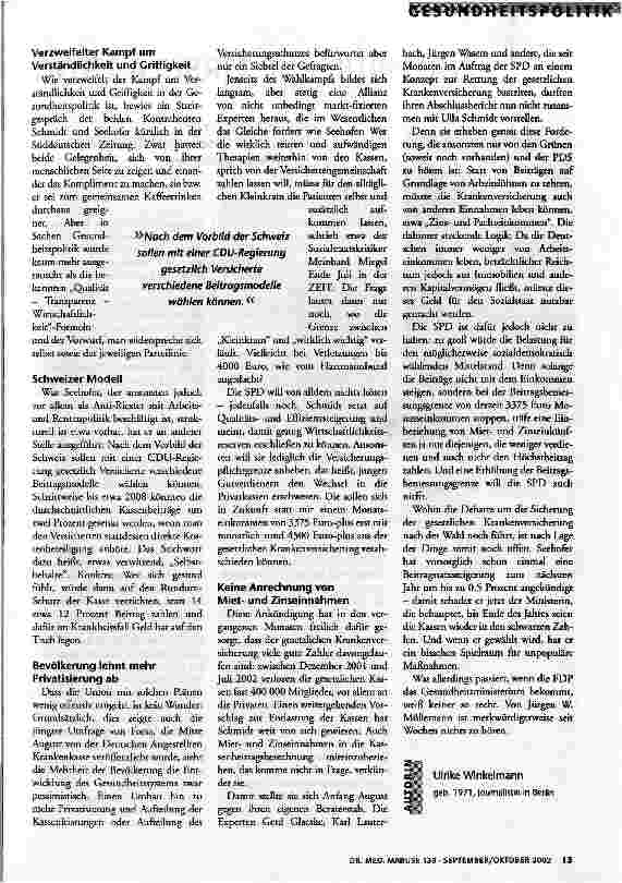 Vorschauseite 2: Kampf um griffige Parolen