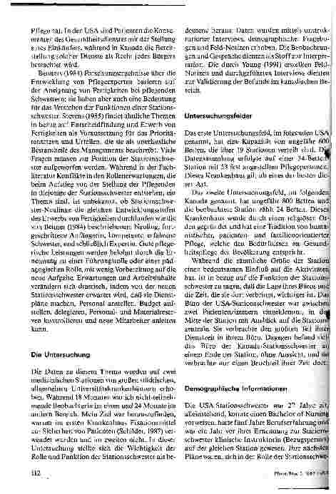 Vorschauseite 2: Die Schlüsselrolle der Stationsschwester für die Pflegequalität
