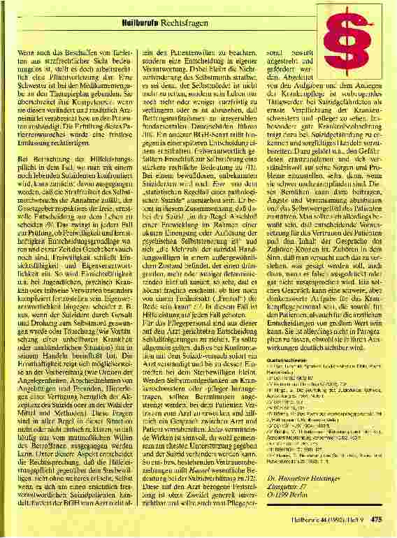 Vorschauseite 2: Krankenpflegepersonal und Suizid