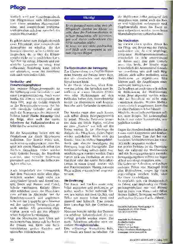 Vorschauseite 4: Zusammenhänge fordern die ganzheitliche Pflege
