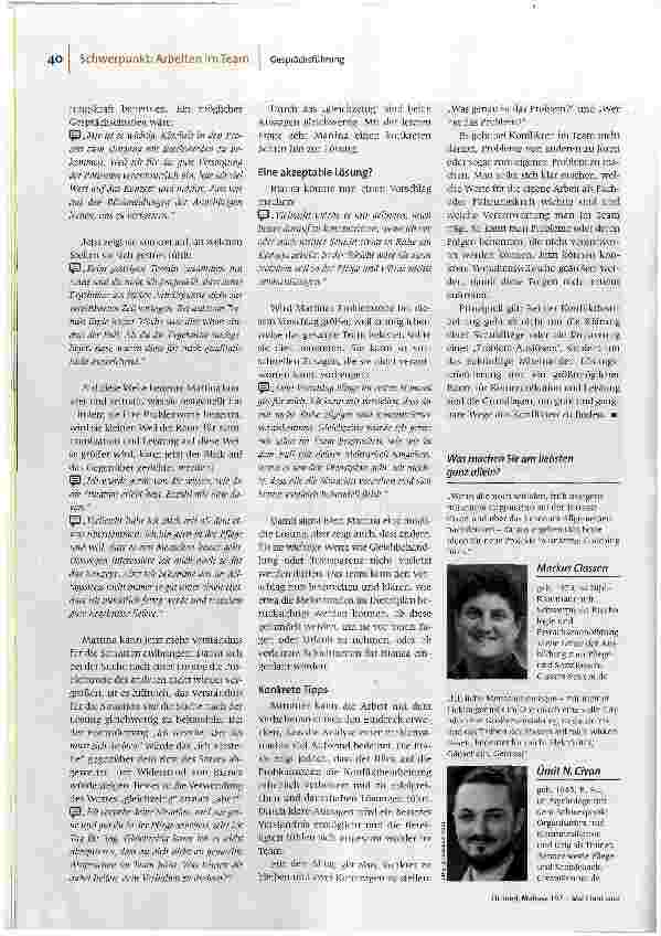 Vorschauseite 3: Konfliktgespräche führen
