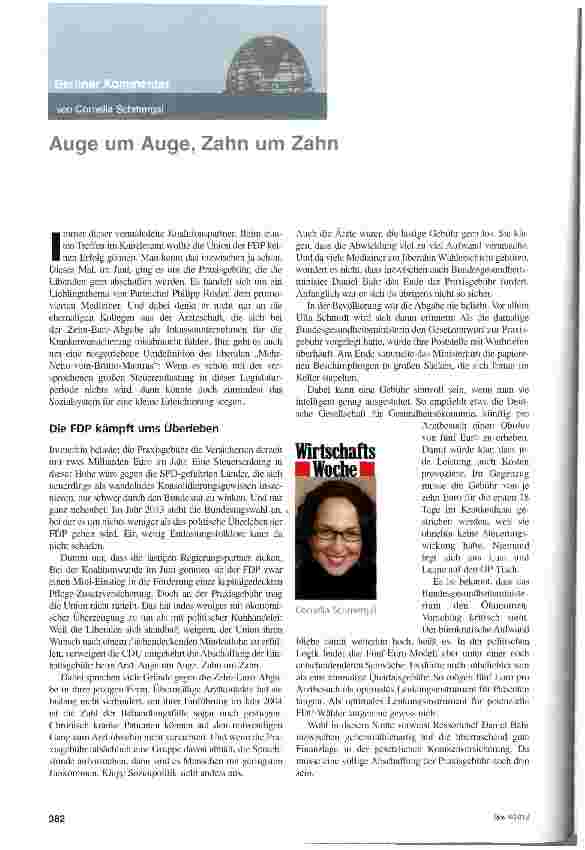 Vorschauseite 3: Positive Bilanz, nachhaltige Qualität, einheitliche Abläufe