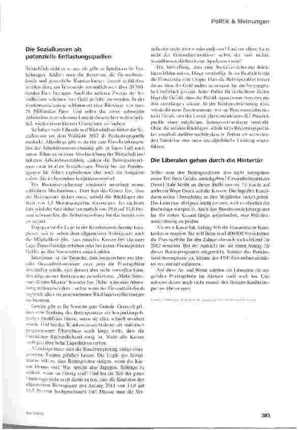Vorschauseite 4: Positive Bilanz, nachhaltige Qualität, einheitliche Abläufe