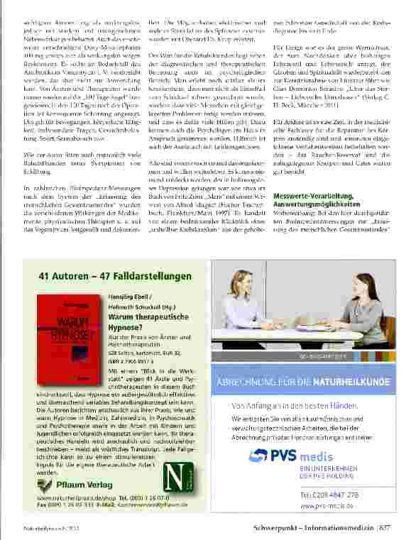 Vorschauseite 4: Krebs, Klinik, Elektrodiagnose und Elektrotherapie