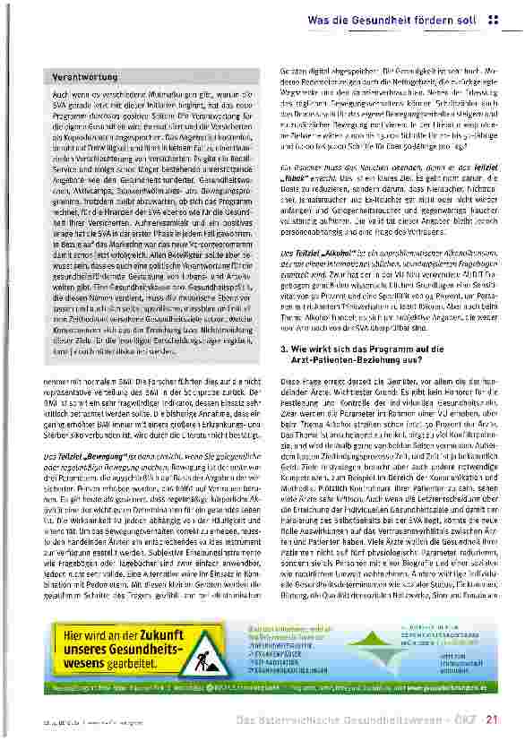 Vorschauseite 2: Individuelle Gesundheitsziele