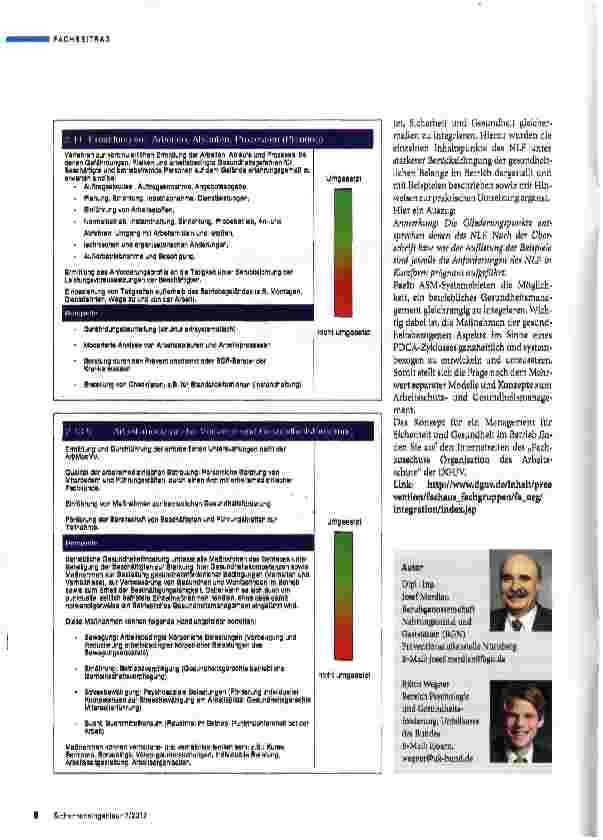 Vorschauseite 3: Arbeitsschutzmanagement vs. BGM