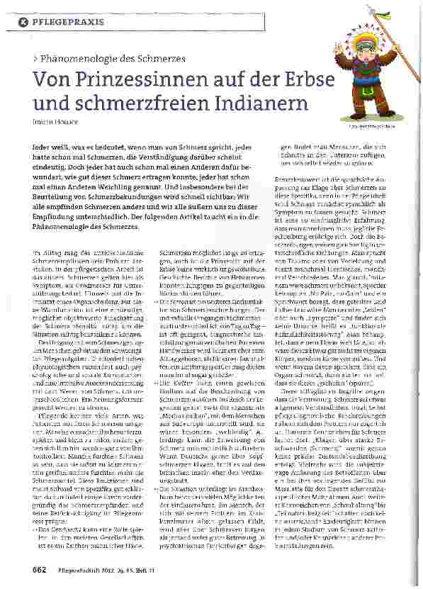 Vorschauseite 1: Von Prinzessinnen auf der Erbse und schmerzfreien Indianern