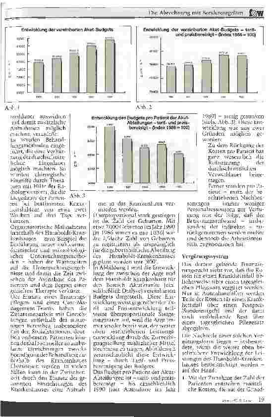 Vorschauseite 2: Die Abrechnung mit Sonderentgelten