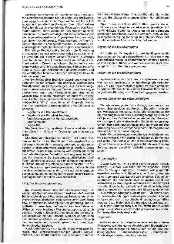 Vorschauseite 4: Brandschutzmaßnahmen im Krankenhaus