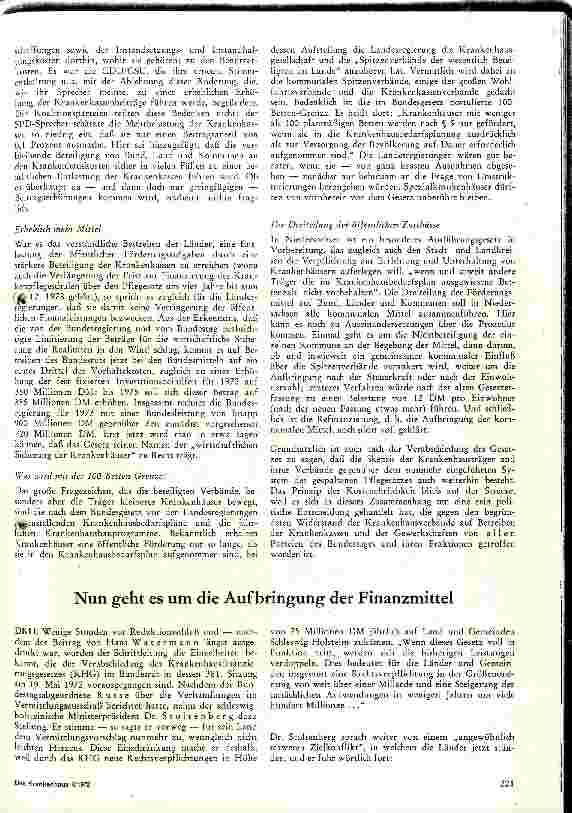 Vorschauseite 2: Das KHG nach den endgültigen Beschlüssen