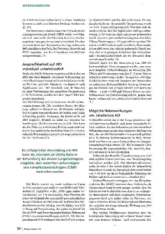 Vorschauseite 3: Inhalation von Stickstoffmonoxid