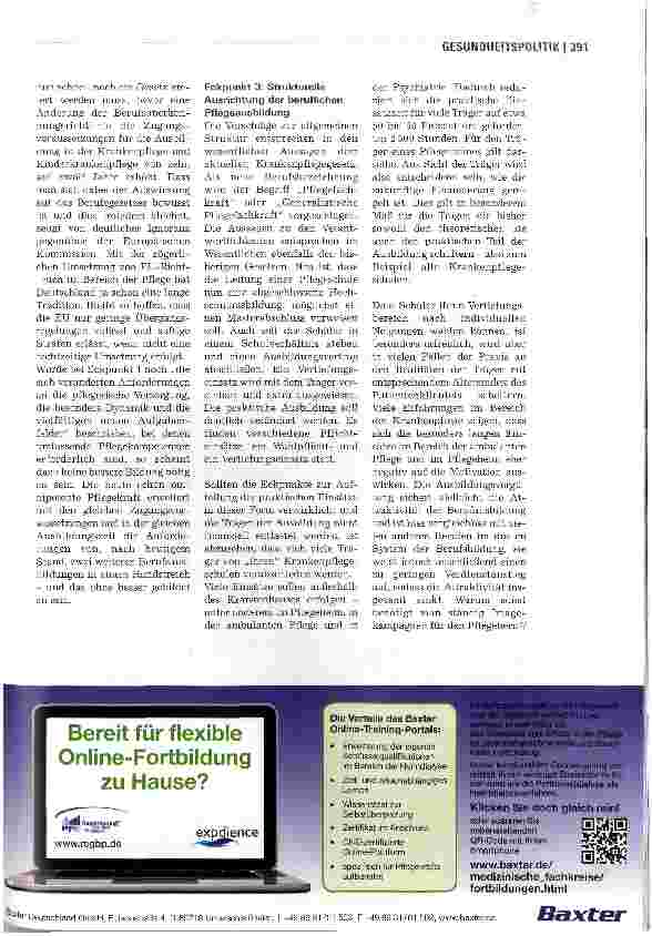 Vorschauseite 2: Schnell noch ein „Reförmchen?