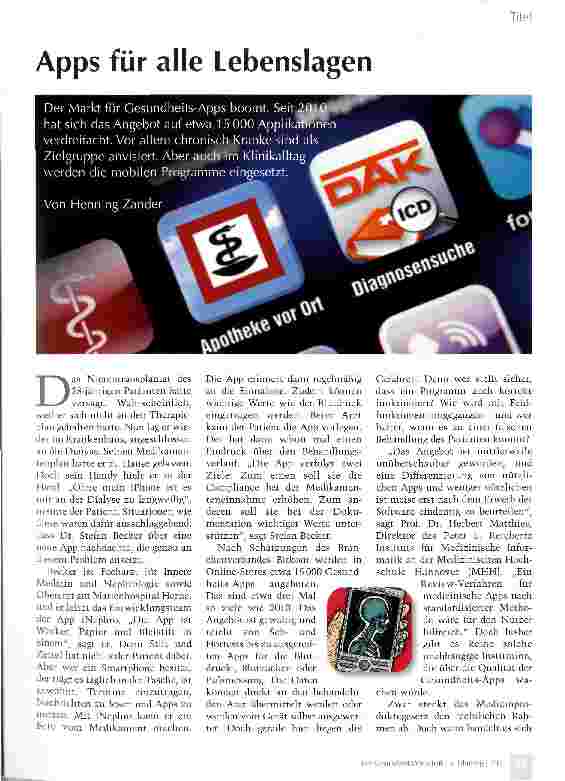 Vorschauseite 1: Apps für alle Lebenslagen