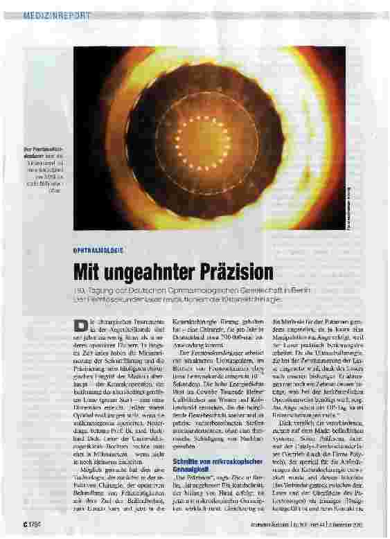 Vorschauseite 1: Mit ungeahnter Präzision