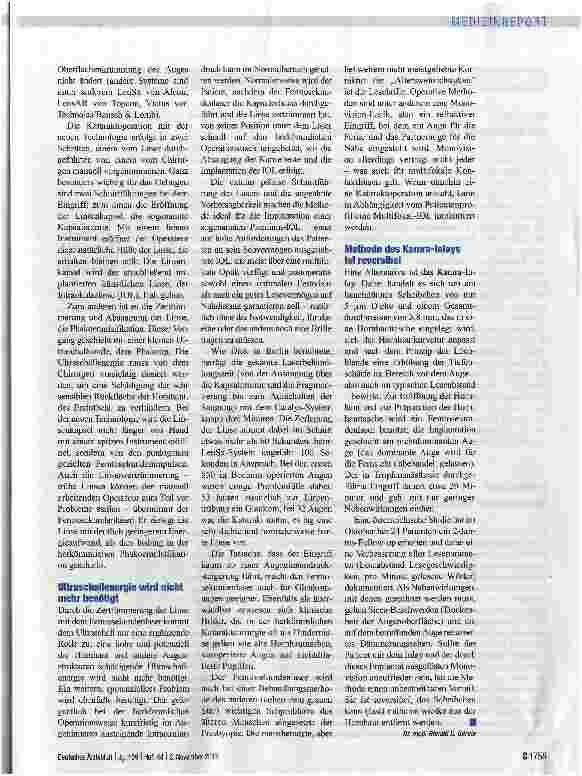Vorschauseite 2: Mit ungeahnter Präzision