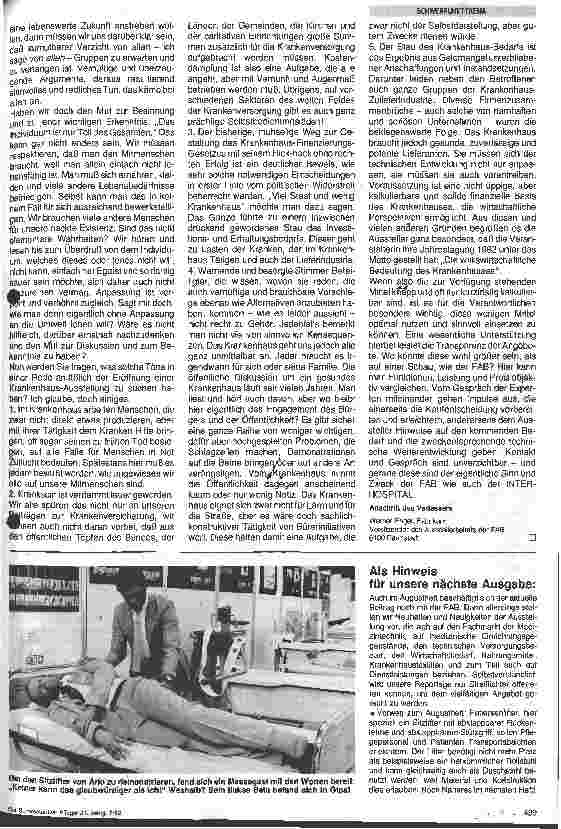 Vorschauseite 2: Internationaler Tag der Krankenpflege