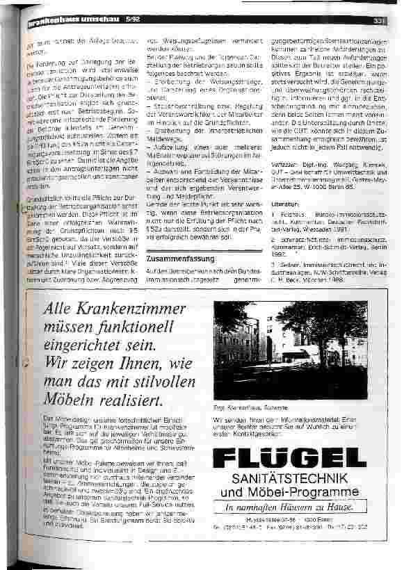 Vorschauseite 4: Die Folgen der neuen Genehmigungspflicht von Sterilisationsanlagen für die Anlagenbetreiber