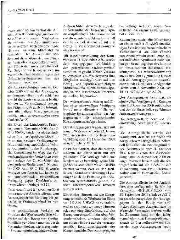 Vorschauseite 2: Zur Zulässigkeit der Kostenerstattung durch einen privaten Krankenversicherer