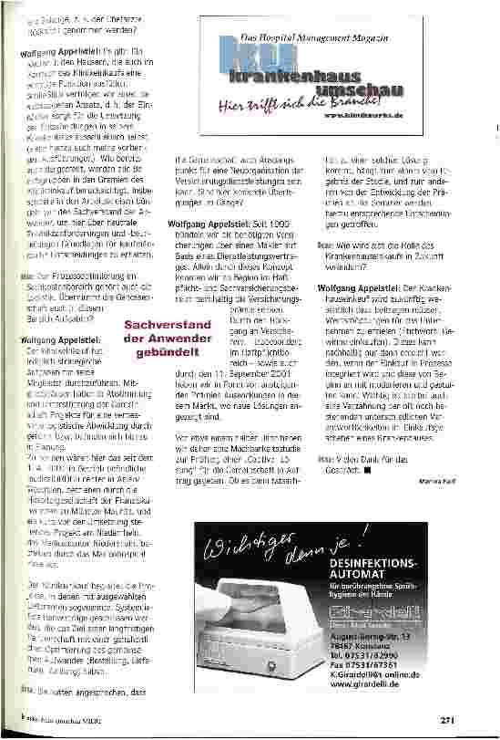 Vorschauseite 3: Mehr als gemeinsamer Einkauf Die Optimierung der Prozesse und strategische Überlegungen rücken in den Vordergrund
