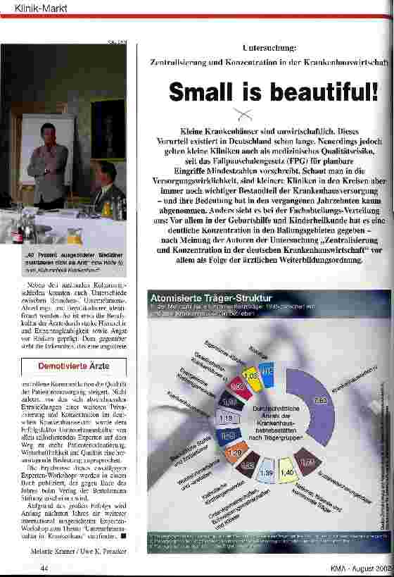 Vorschauseite 1: Small is beautiful!