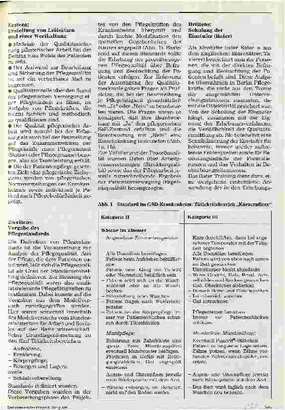 Vorschauseite 2: Sicherung der Pflegequalität bei Chronischkranken Projektbericht aus einem Berliner Krankenhaus