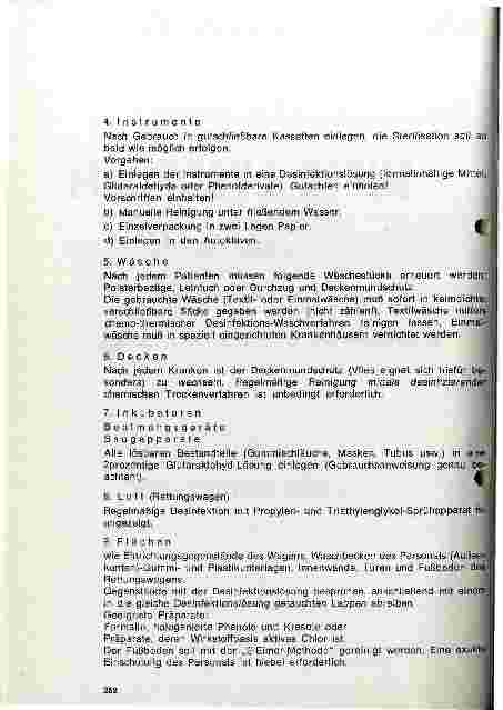Vorschauseite 4: Vorschriften zur Desinfektion beim Rettungsdienst