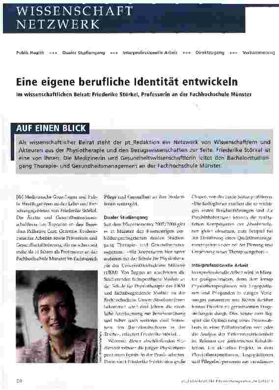 Vorschauseite 1: Eine eigene berufliche Identität entwickeln