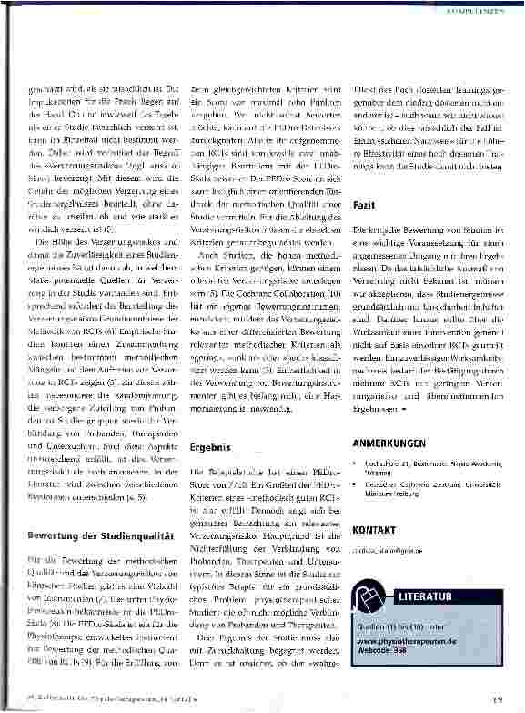 Vorschauseite 2: Evidenz kritisch bewerten