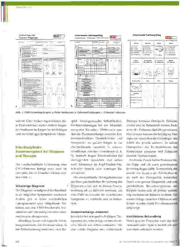 Vorschauseite 3: Die kraniomandibuläre Dysfunktion