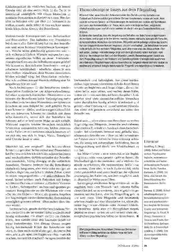 Vorschauseite 4: Selbstverlust und Dissoziation bei dementieilen Erkrankungen