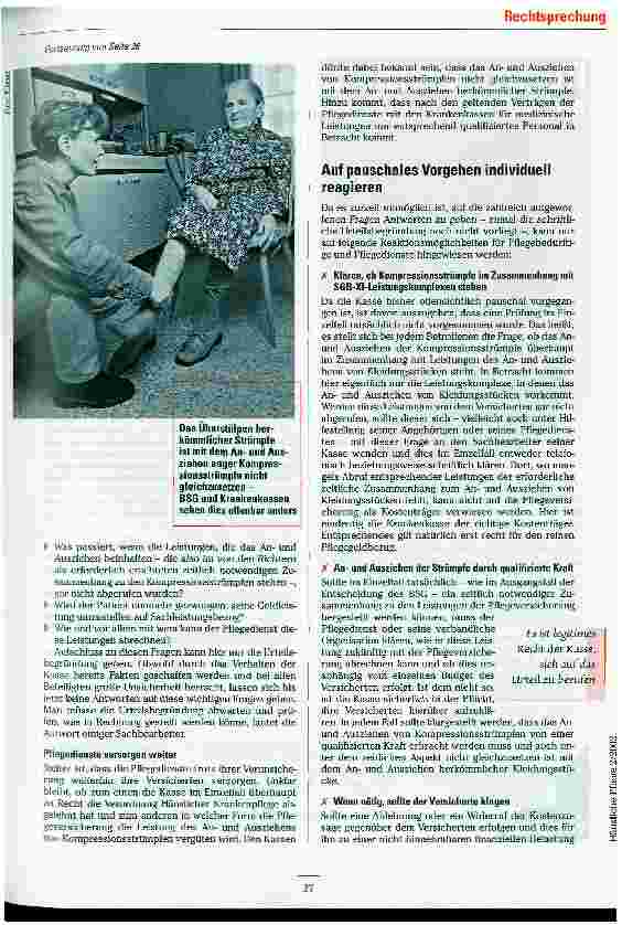 Vorschauseite 3: Strumpf ist nicht gleich Strumpf