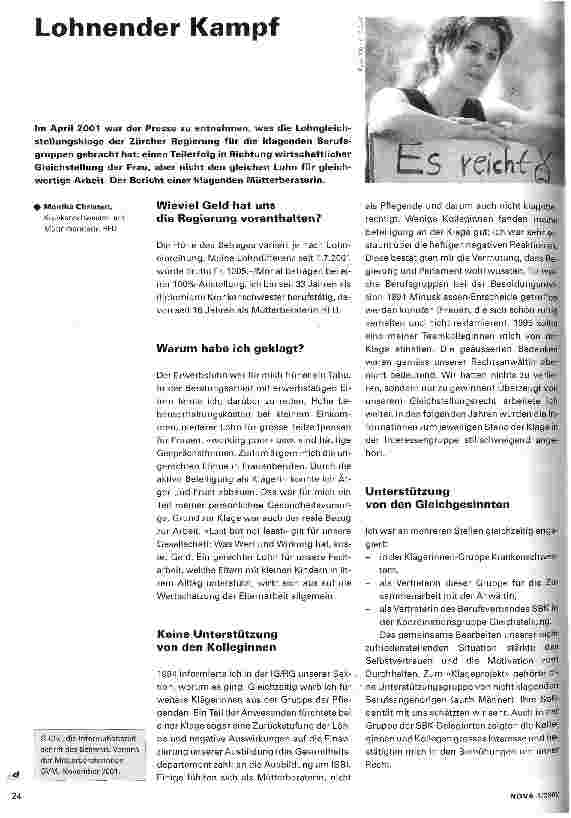 Vorschauseite 1: Lohnender Kampf