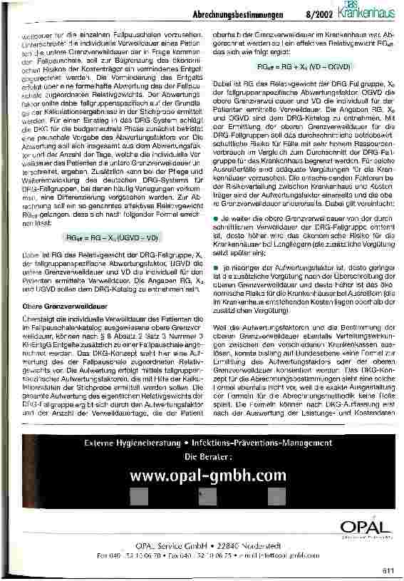 Vorschauseite 4: Abrechnungsbestimmungen im deutschen DRG-System