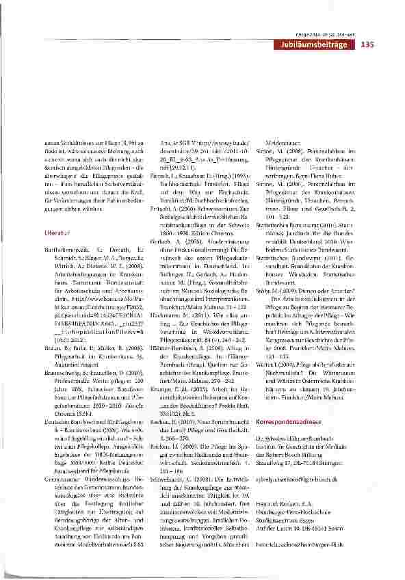 Vorschauseite 3: Kommentar zum Aufsatz von Hilde Steppe: Dienen ohne Ende. Die historische Entwicklung der Arbeitszeit in der Krankenpflege in Deutschland