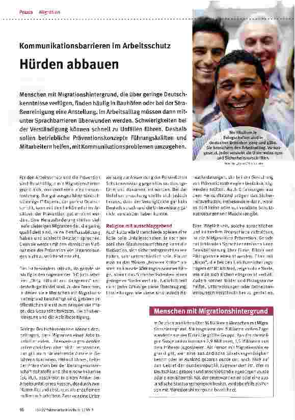 Vorschauseite 1: Hürden abbauen