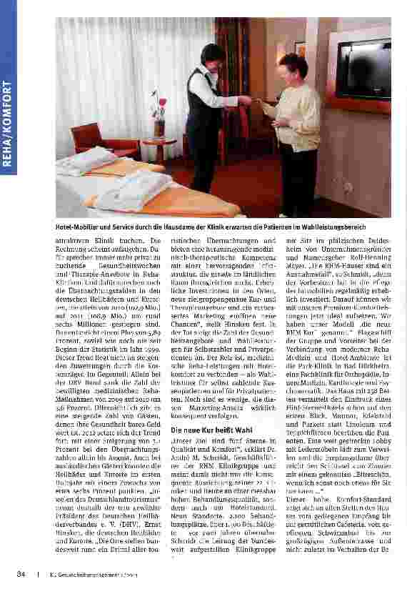 Vorschauseite 3: Zurück in die neue Kur-Zeit