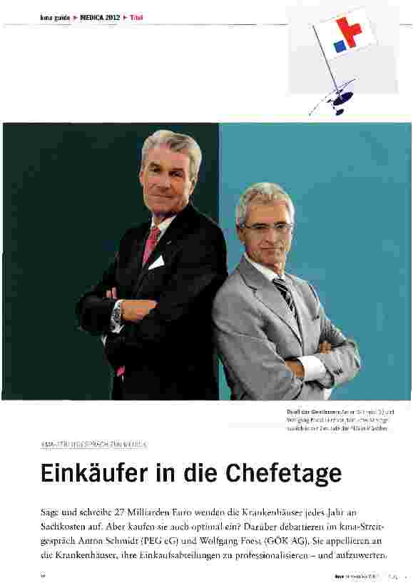 Vorschauseite 1: Einkäufer in die Chefetage