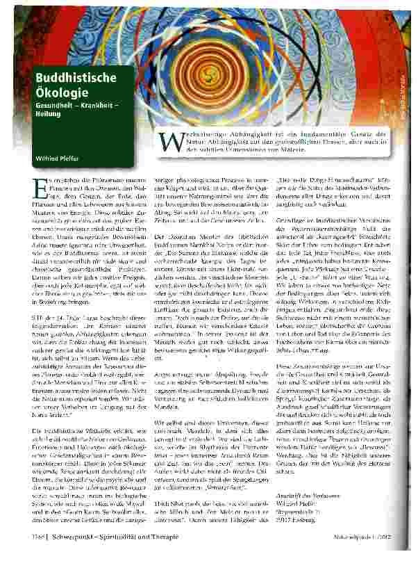 Vorschauseite 1: Buddhistische Ökologie