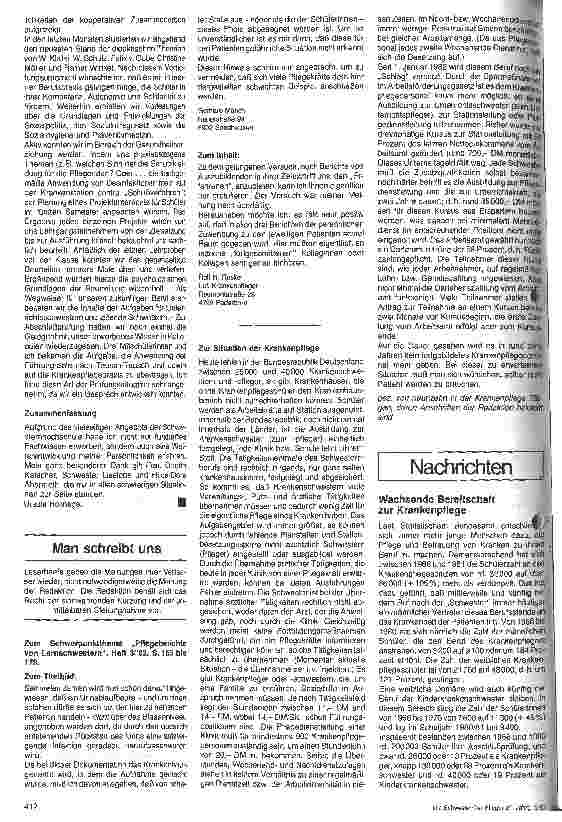 Vorschauseite 3: Erweiterte Fortbildung zur leitenden Schwester und Unterrichtsschwester