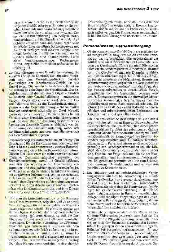 Vorschauseite 4: Die kommunale Krankenhaus-GmbH