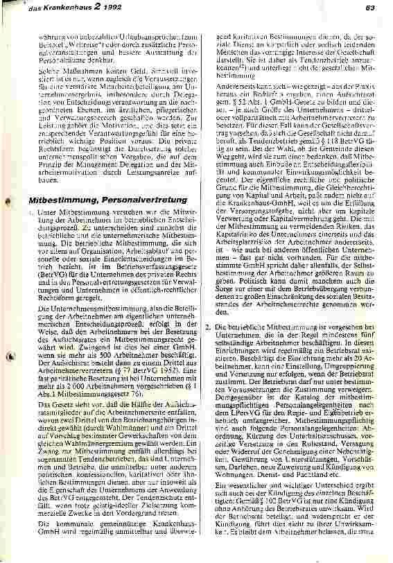 Vorschauseite 5: Die kommunale Krankenhaus-GmbH
