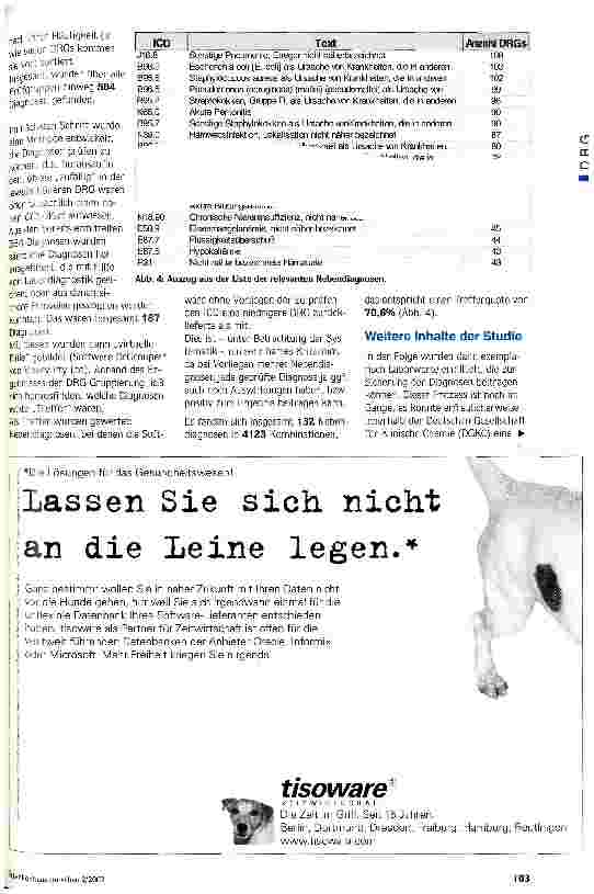 Vorschauseite 4: Bedeutung der Nebendiagnosen im AR-DRG System Erfolgreiche Suche nach den Nadeln im Heuhaufen