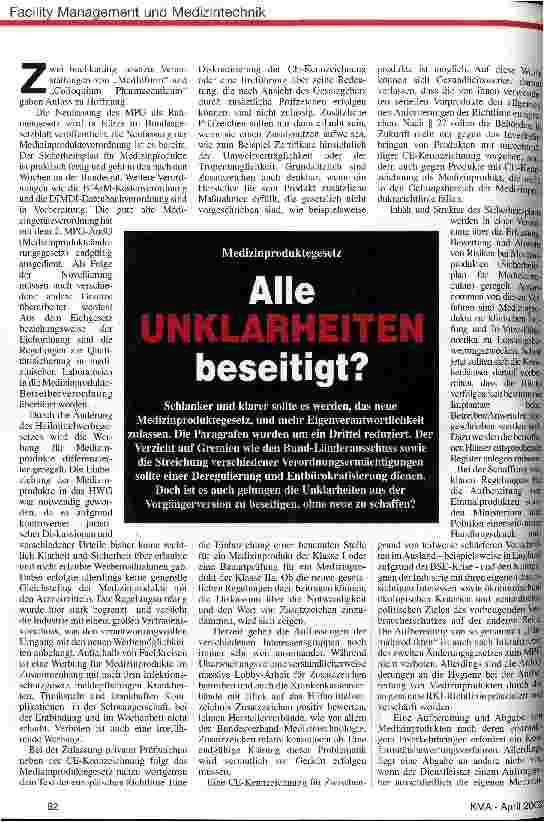 Vorschauseite 1: Alle Unklarheiten beseitigt?