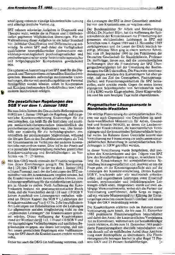 Vorschauseite 2: Sozialpädiatrische Zentren