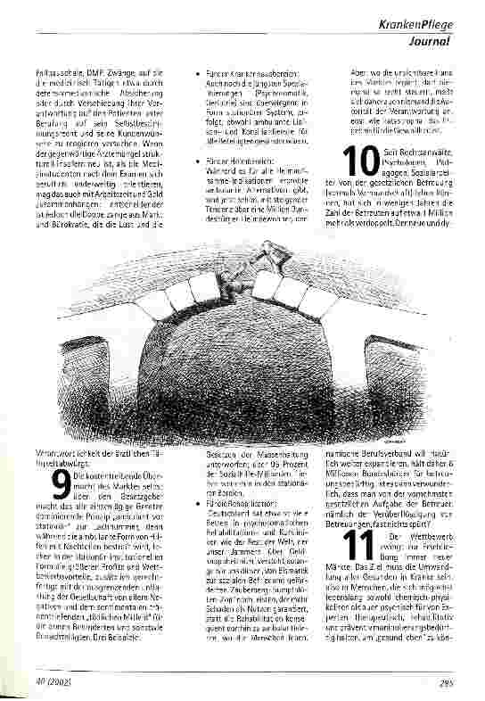Vorschauseite 4: Die allmähliche Umwandlung aller Gesunden in Kranke