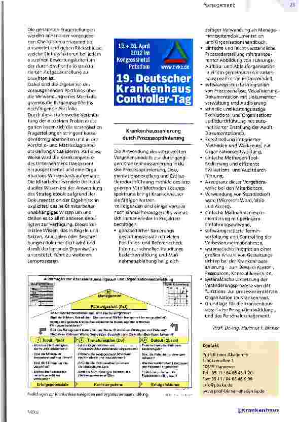 Vorschauseite 3: Das etwas andere Steuermodell