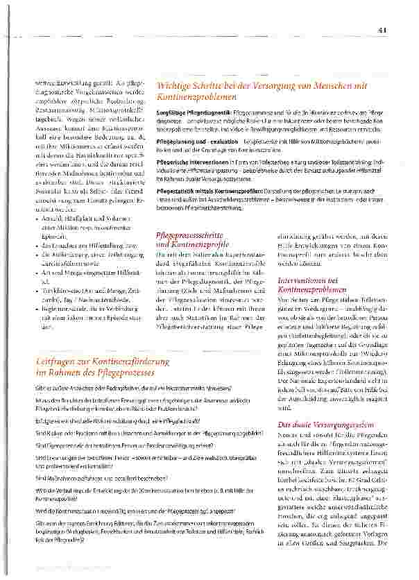 Vorschauseite 2: Angemessen versorgen