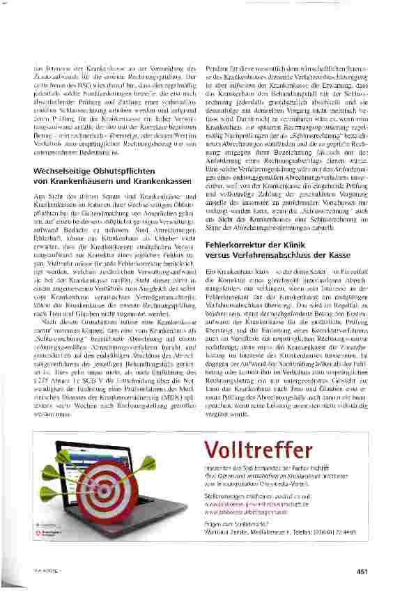 Vorschauseite 2: Nachträgliche Rechnungskorrektur